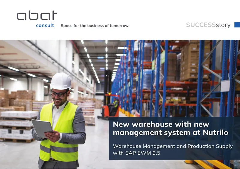 Implementation of SAP EWM at Nutrilo GmbH