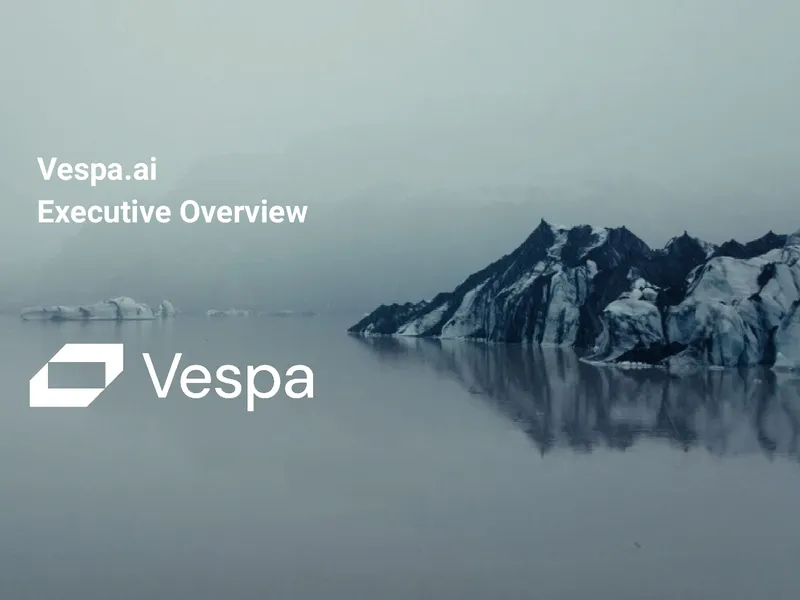 Vespa Platform for Generative AI and Data Discovery