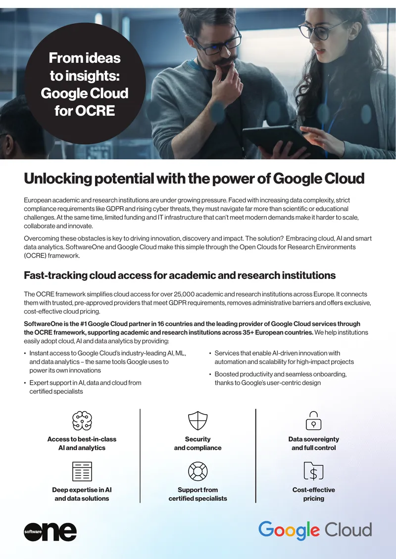 Google Cloud Solutions for Academic Institutions