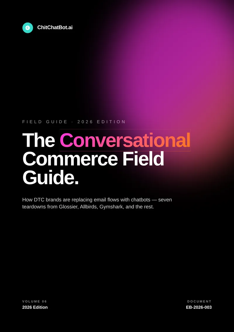 Conversational Commerce Field Guide for DTC Brands