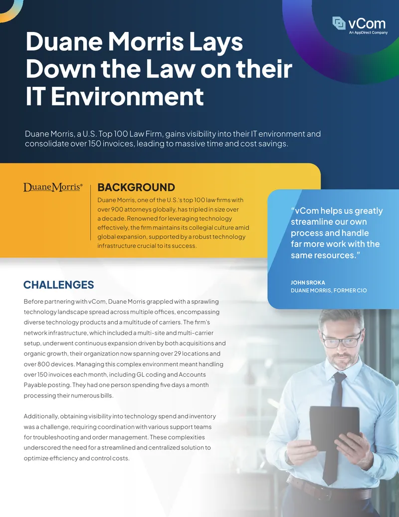 Duane Morris IT Infrastructure Optimization Case Study