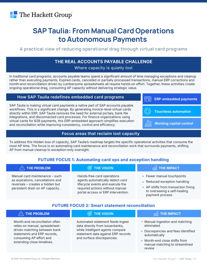 SAP Taulia Virtual Card Program Automation Guide