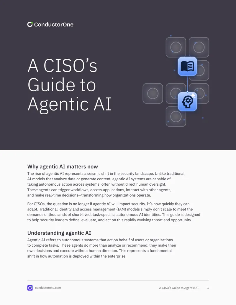 CISO Guide to Agentic AI and Security Governance