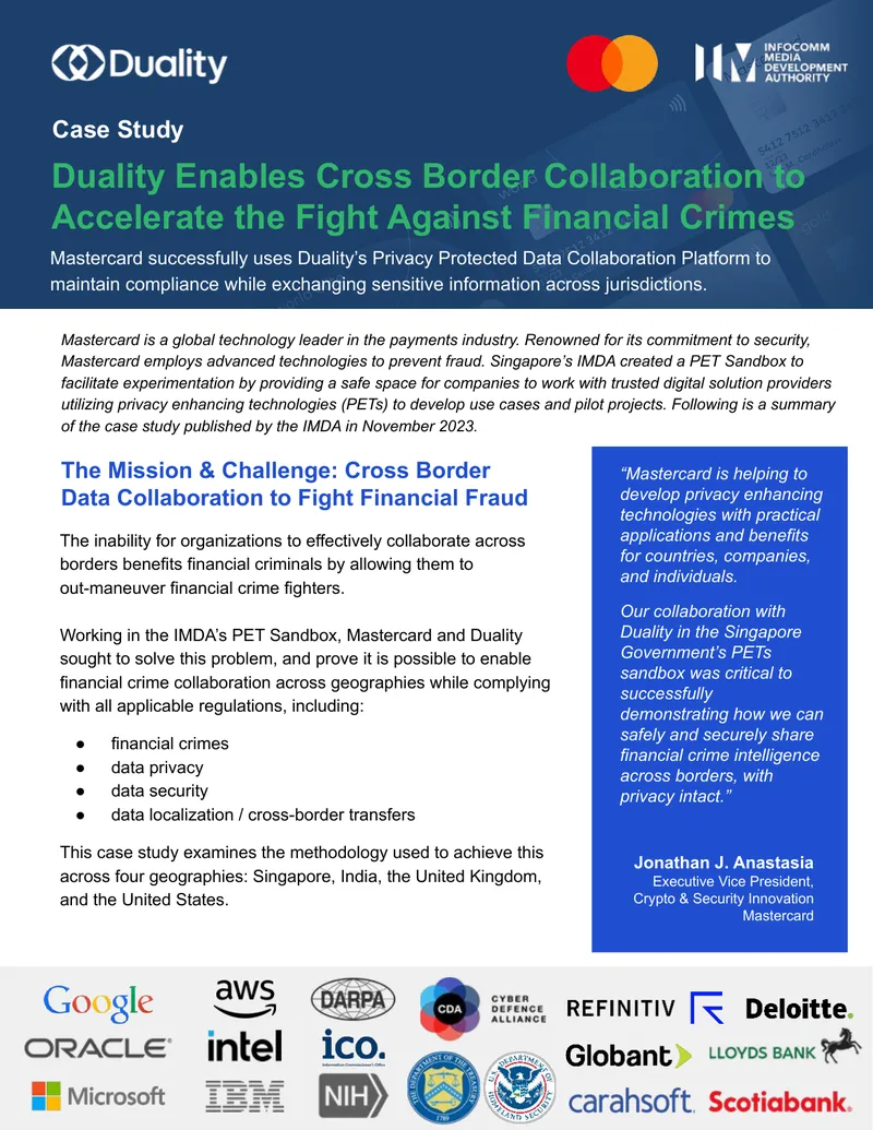 Cross Border Collaboration to Combat Financial Crimes