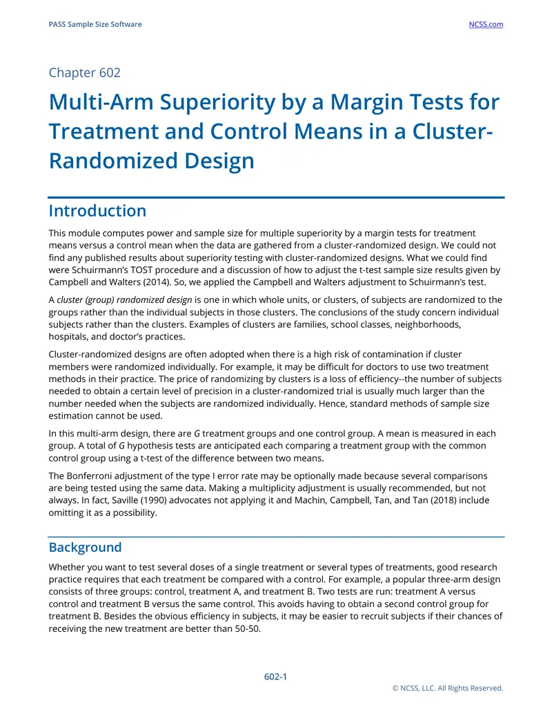 Multi-Arm Superiority by a Margin Tests for Treatment Means