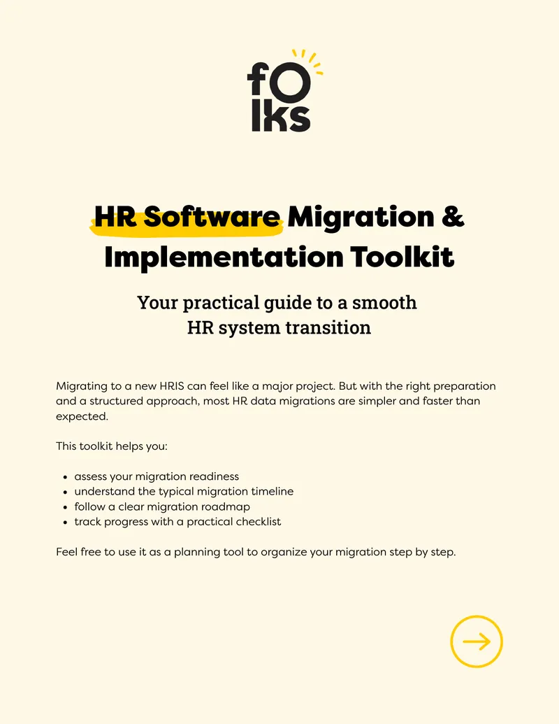 HR Software Migration and Implementation Toolkit