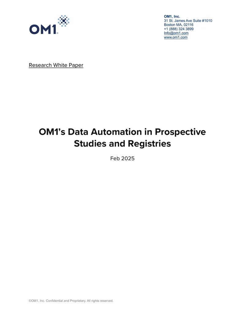 Data Automation in Prospective Studies and Registries