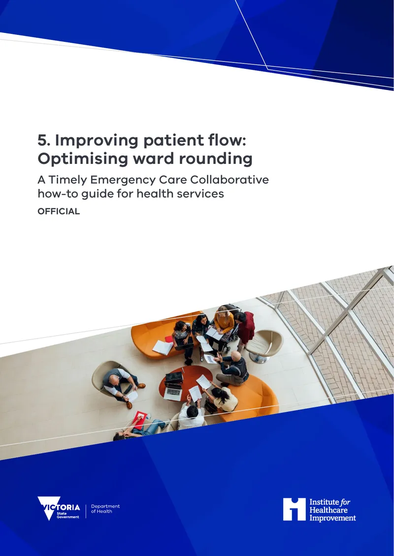 Optimising Ward Rounding in Emergency Care
