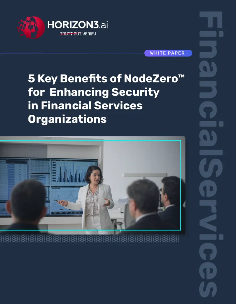 Key Benefits of NodeZero for Financial Services Security