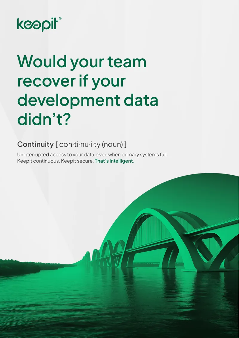 Development Data Protection and Recovery Assessment Guide