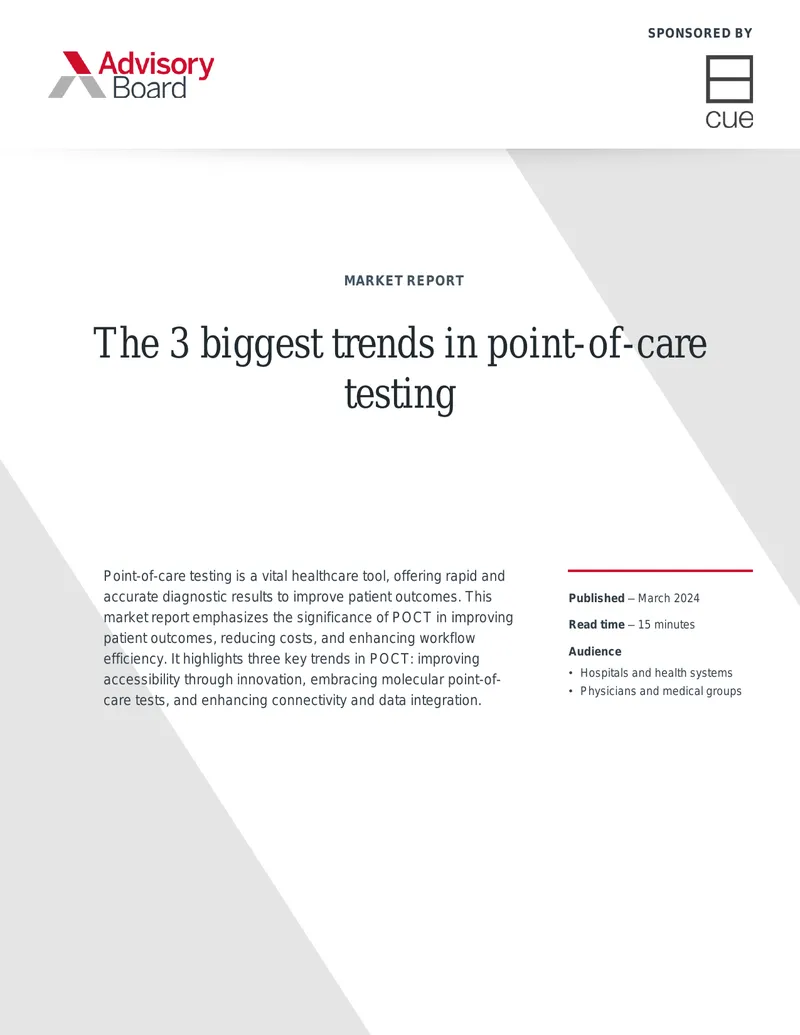 Trends in Point-of-Care Testing Market Report