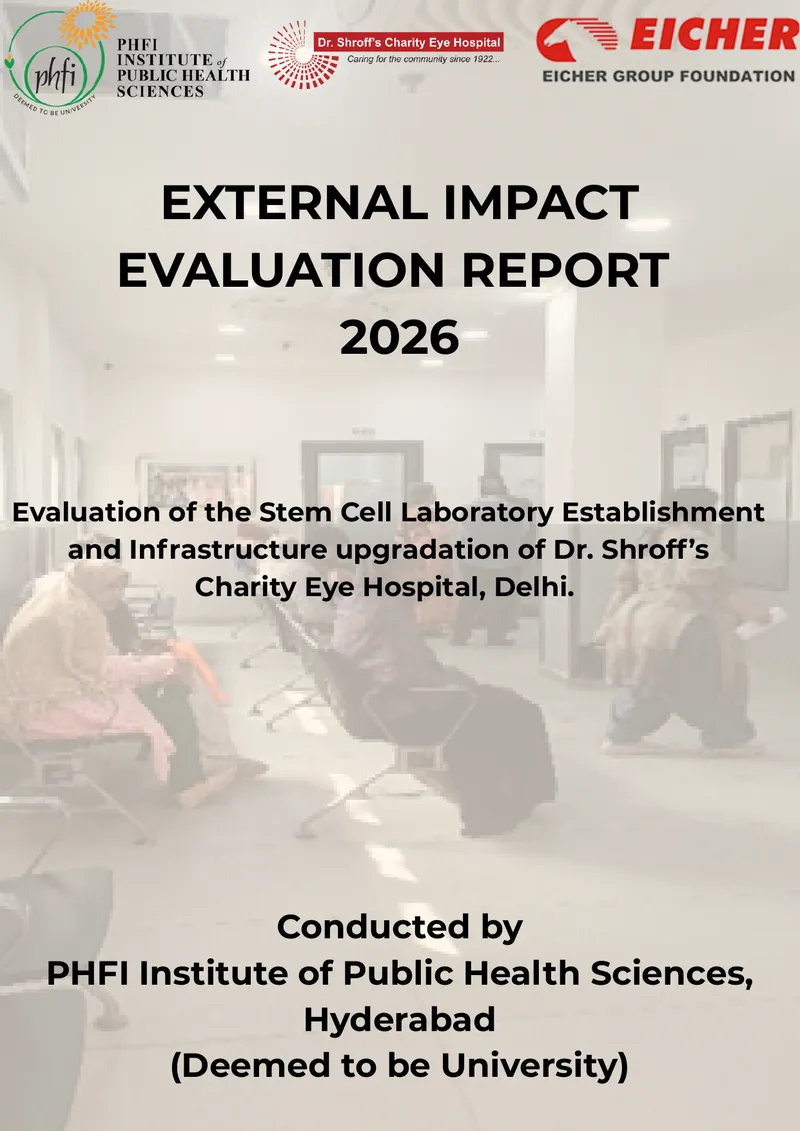 Evaluation Report on Stem Cell Laboratory and Infrastructure Upgradation