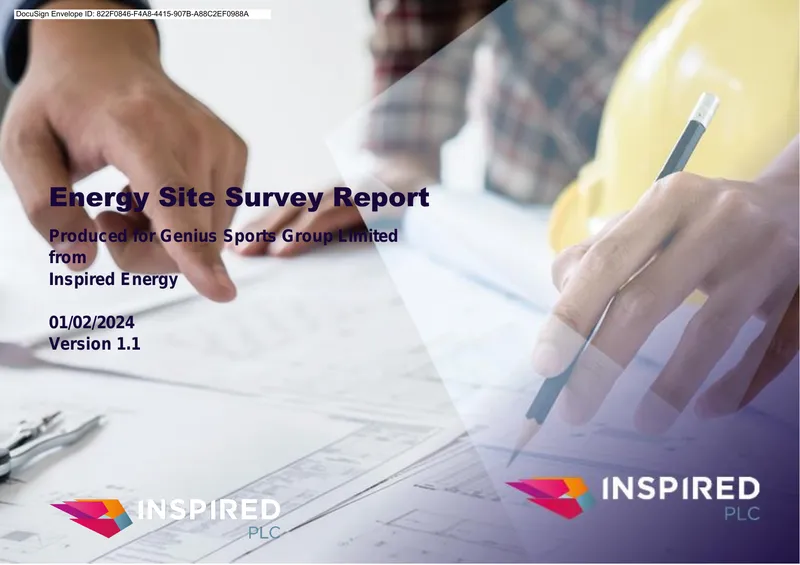 Energy Site Survey Report for Genius Sports Group