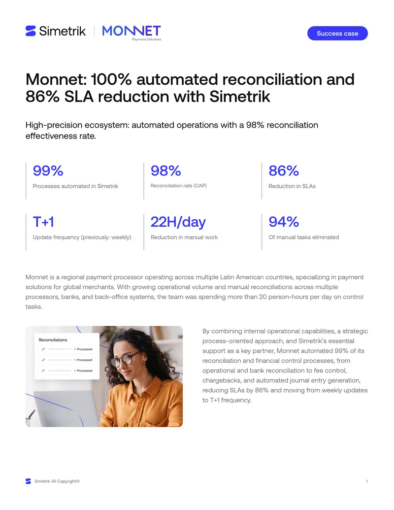 Automated Reconciliation and Financial Control Case Study
