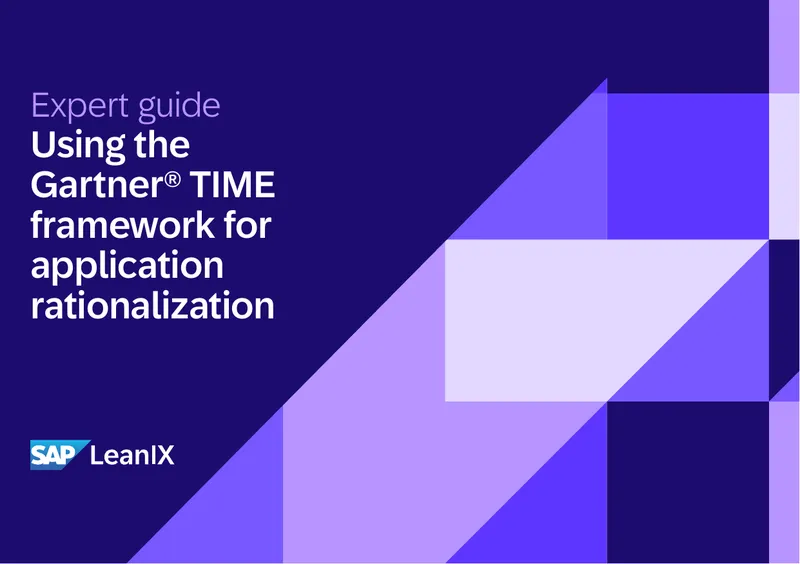Using the Gartner TIME Framework for Application Rationalization