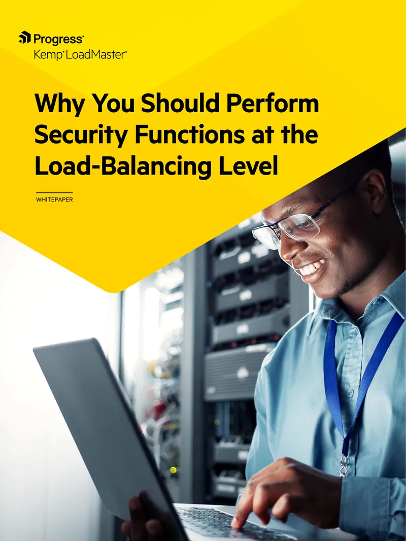 Integrating Security Functions at Load-Balancing Level