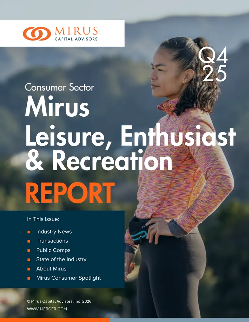 Leisure, Enthusiast and Recreation Sector Report Q4 2025