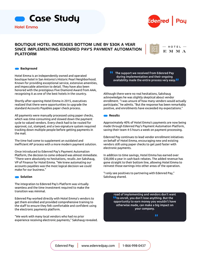 Boutique Hotel Payment Automation Case Study