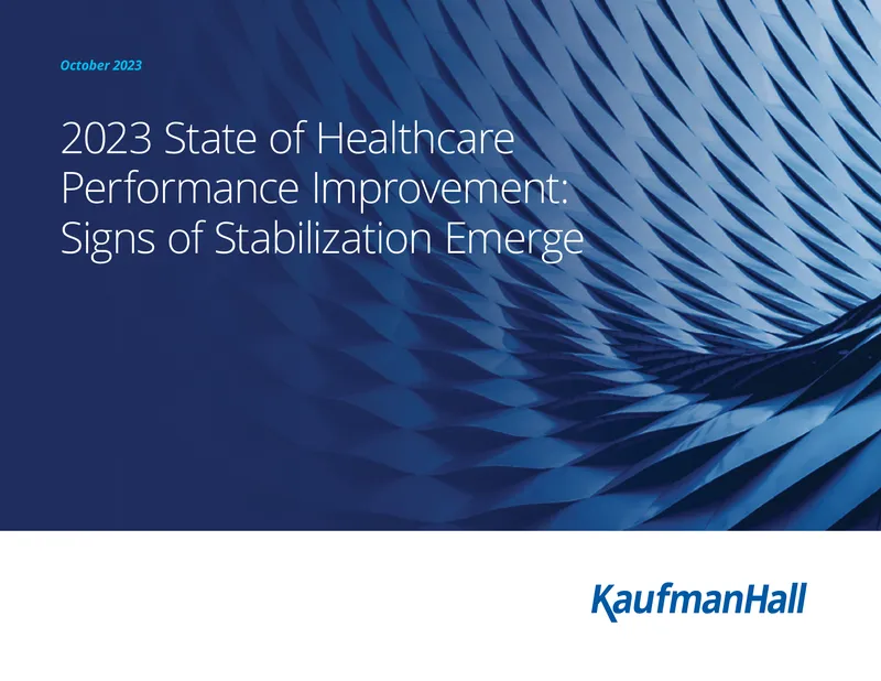 2023 State of Healthcare Performance Improvement Report