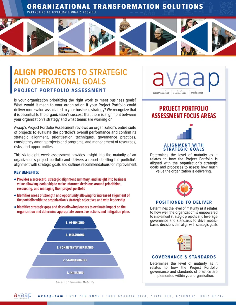 Project Portfolio Assessment Methodology