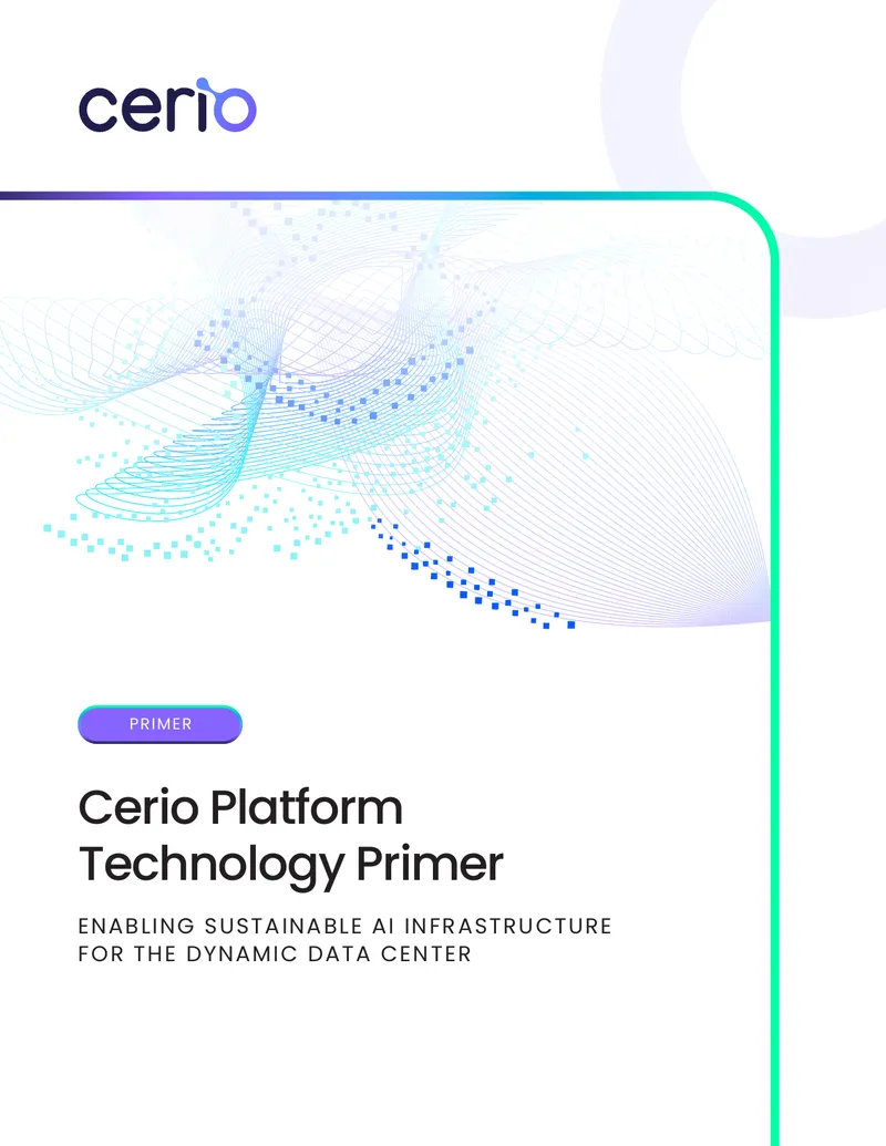 Cerio Platform Technology Primer for Composable Infrastructure
