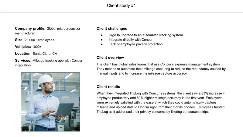 Client Case Studies on Mileage Tracking Solutions