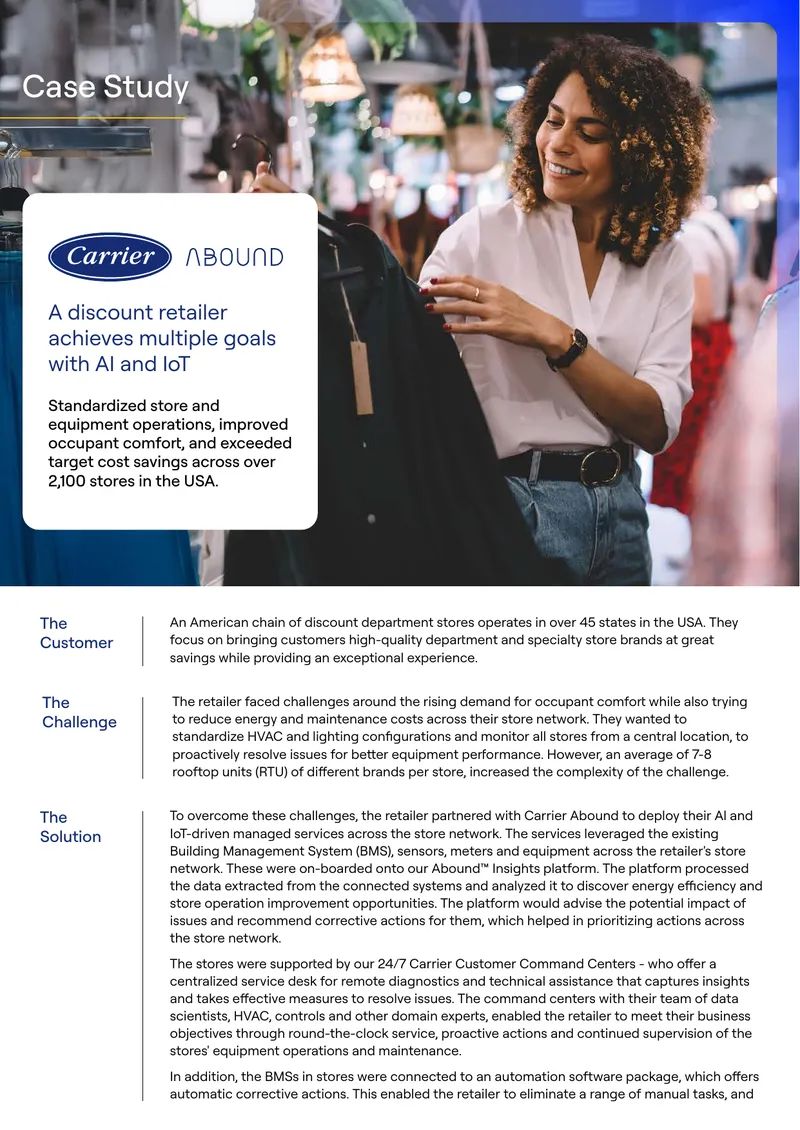 AI and IoT Implementation in Retail Operations