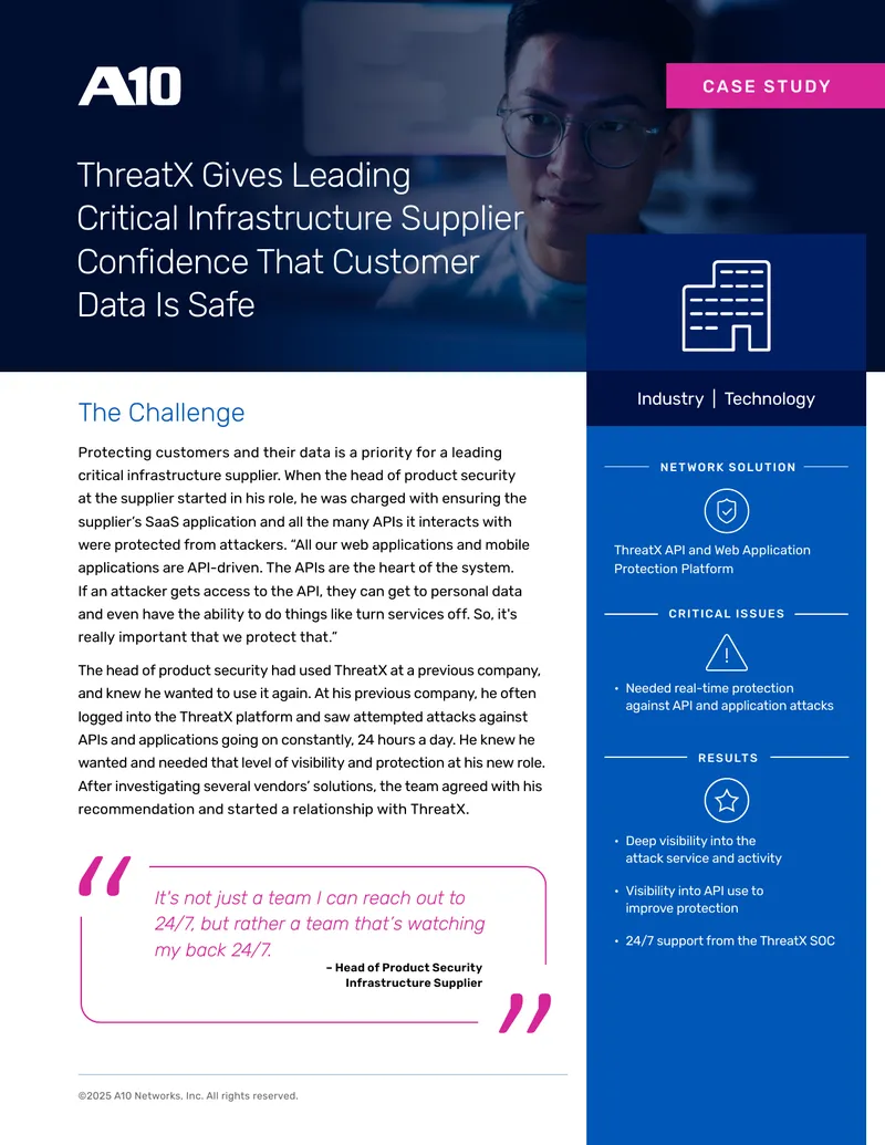 Case Study on ThreatX API Protection Implementation