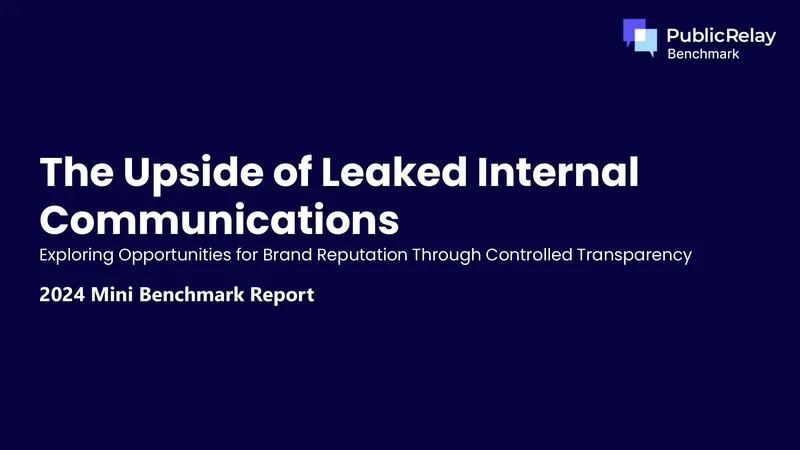 Opportunities for Brand Reputation Through Controlled Transparency