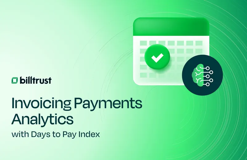 Invoicing Payments Analytics with Days to Pay Index