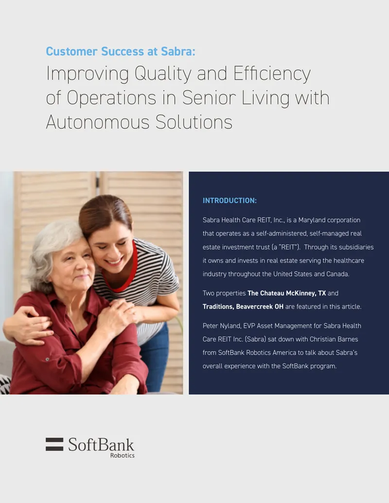 Customer Success with Autonomous Solutions in Senior Living