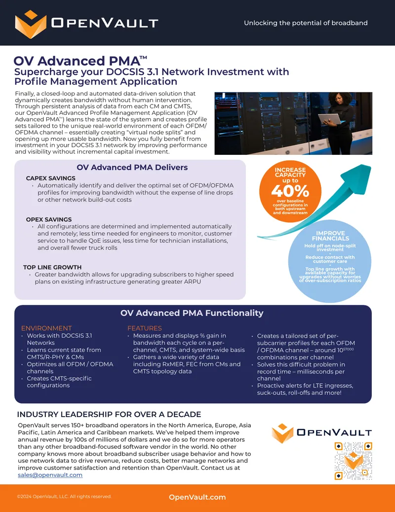 OpenVault Advanced Profile Management Application Overview