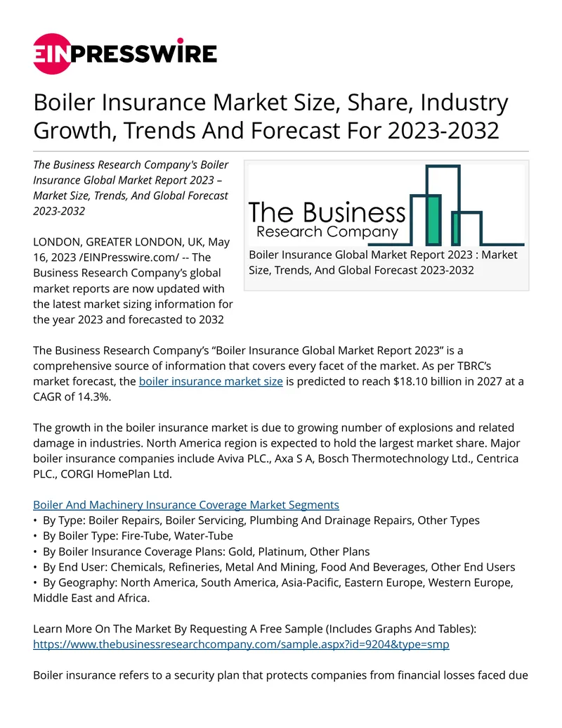Boiler Insurance Global Market Report 2023