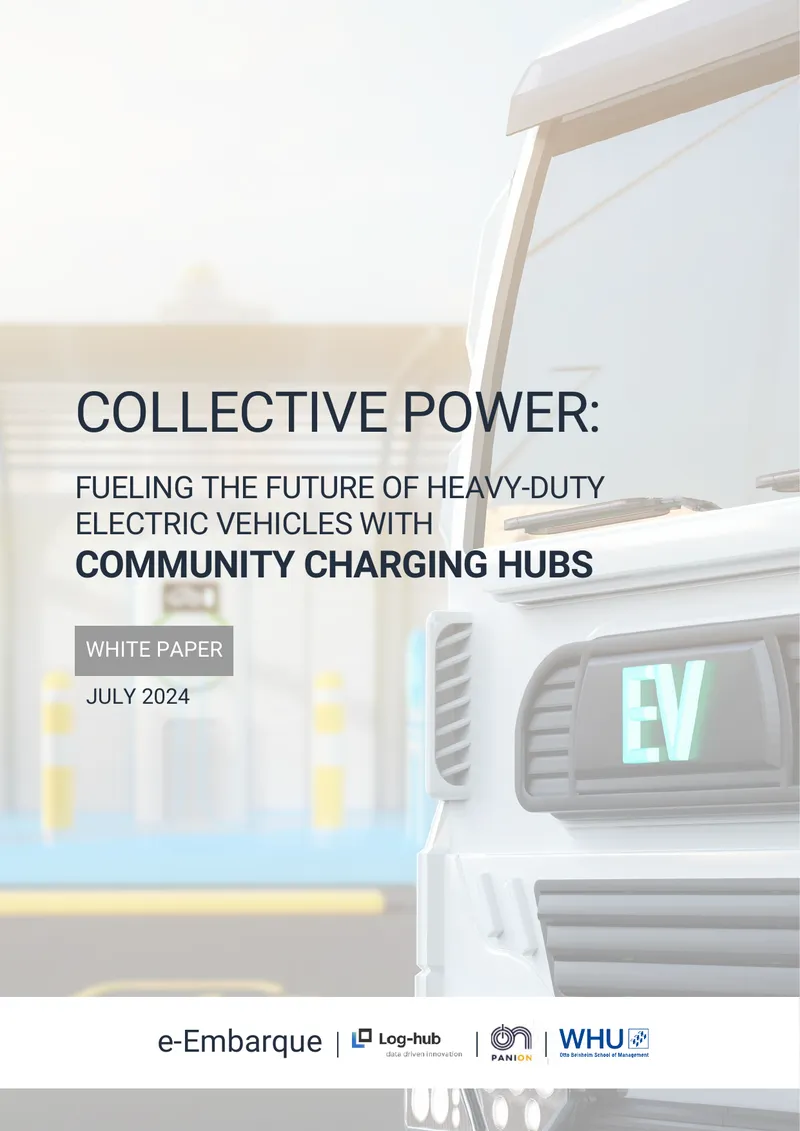Community Charging Hubs for Heavy-Duty Electric Vehicles
