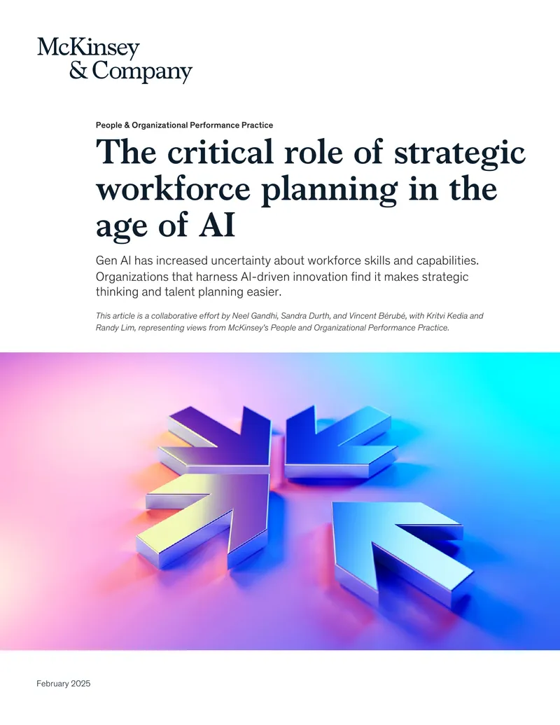 Strategic Workforce Planning in the Age of AI