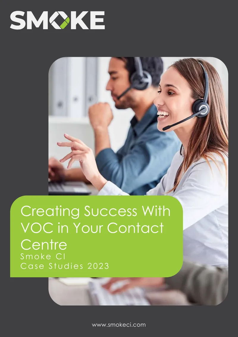 Voice of Customer Implementation in Contact Centres