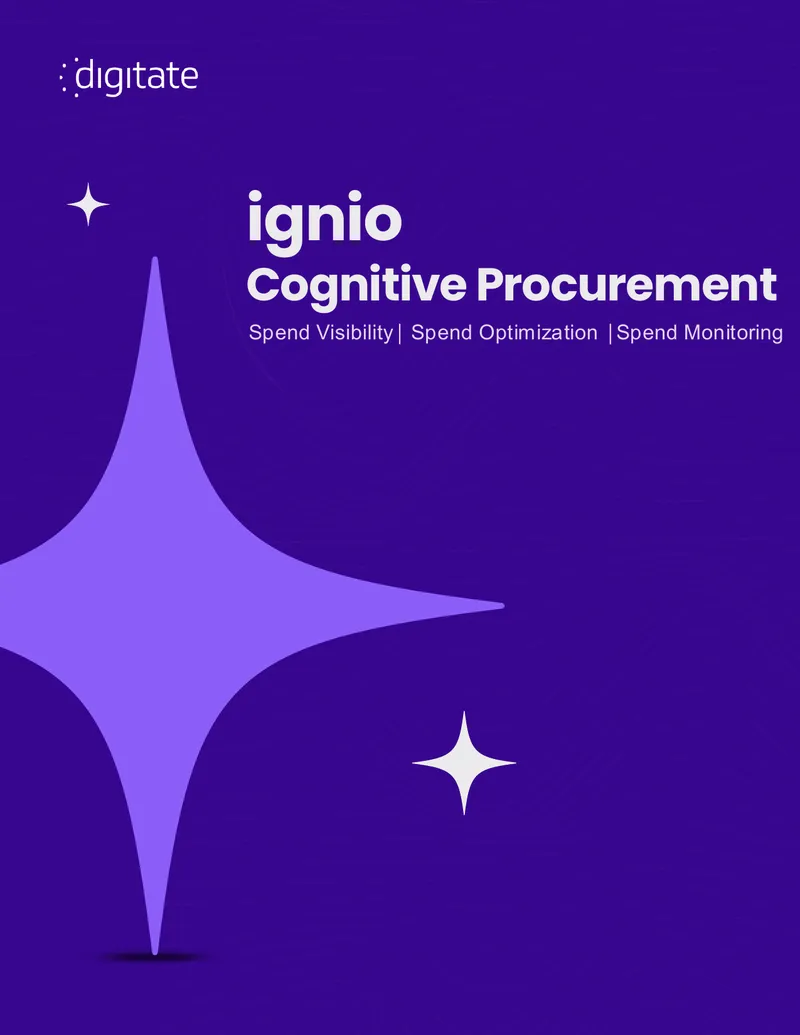 Cognitive Procurement Spend Intelligence Overview