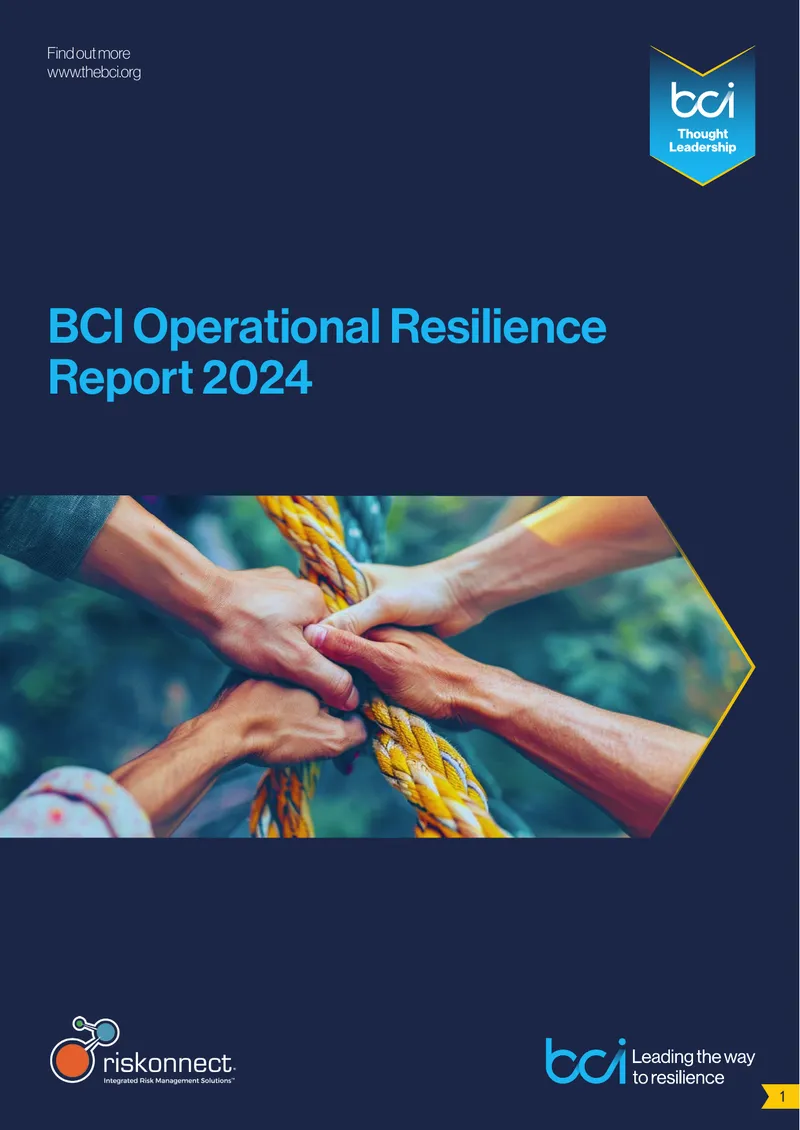 BCI Operational Resilience Report 2024