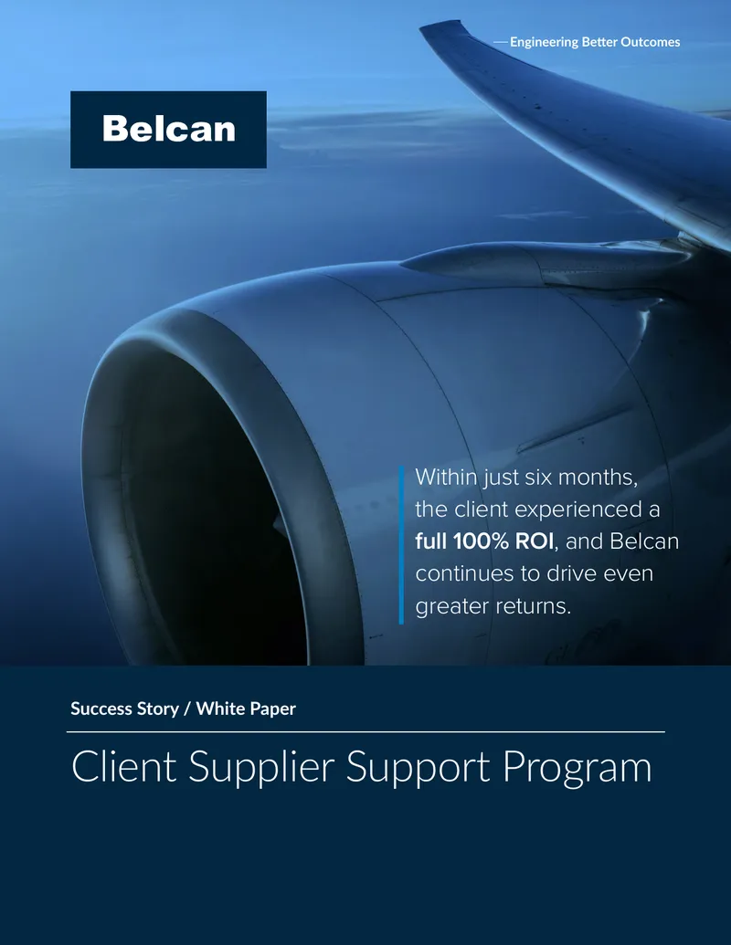 Client Supplier Support Program Success Story