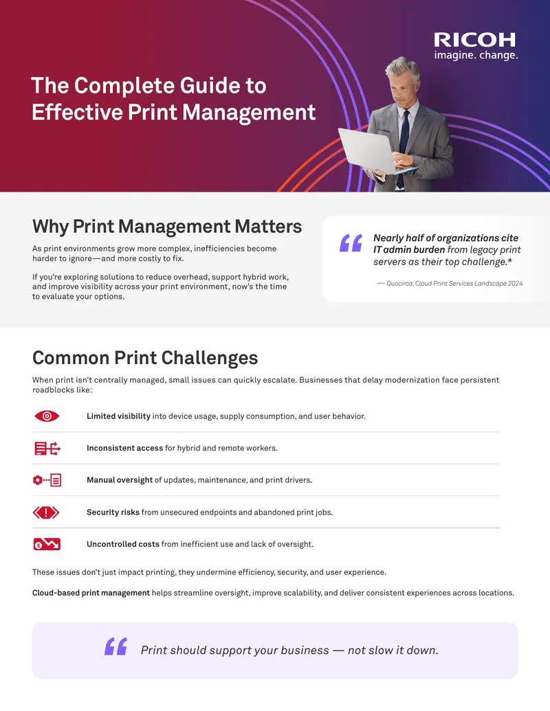Print Management Buyer‘s Guide