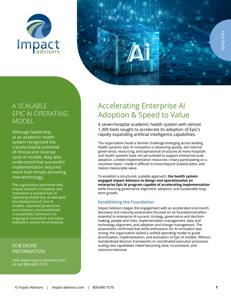 Accelerating Enterprise AI Adoption and Speed to Value