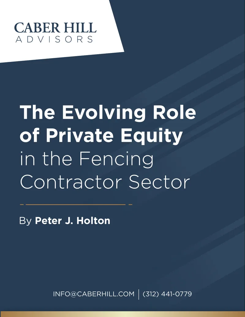 Private Equity Dynamics in the Fencing Sector