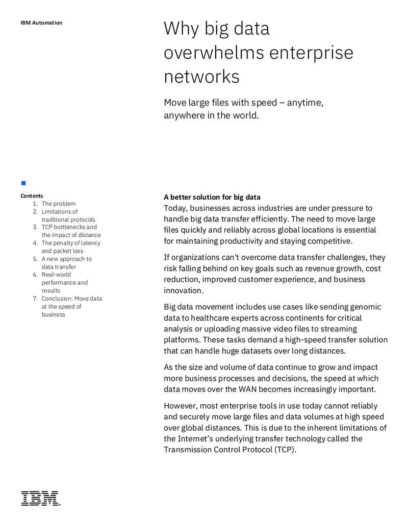 High-Speed Data Transfer Solutions Overview