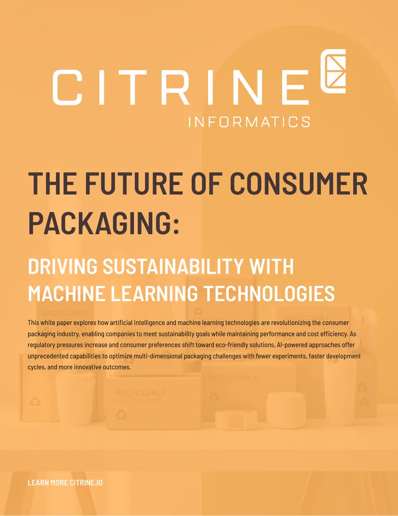 Driving Sustainability in Consumer Packaging with AI
