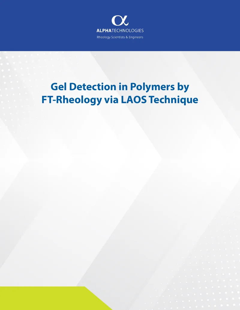 Gel Detection in Polymers Using FT-Rheology