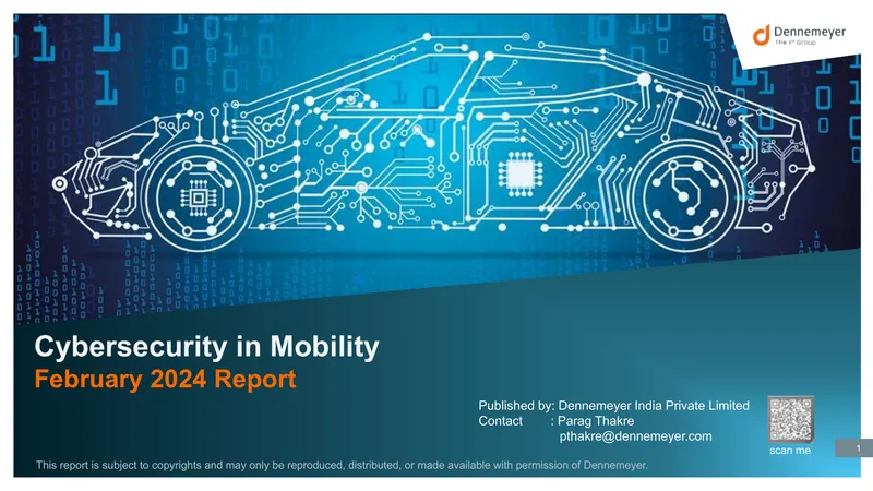 Cybersecurity Developments in Automotive Mobility