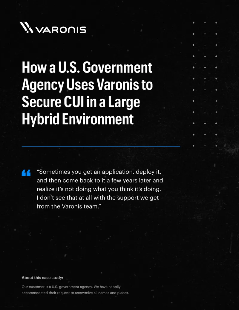 U.S. Government Agency Case Study on Varonis Implementation