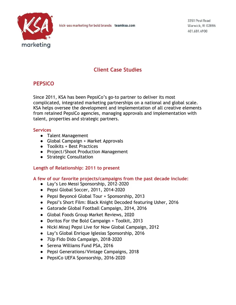 Client Case Studies for Marketing Partnerships