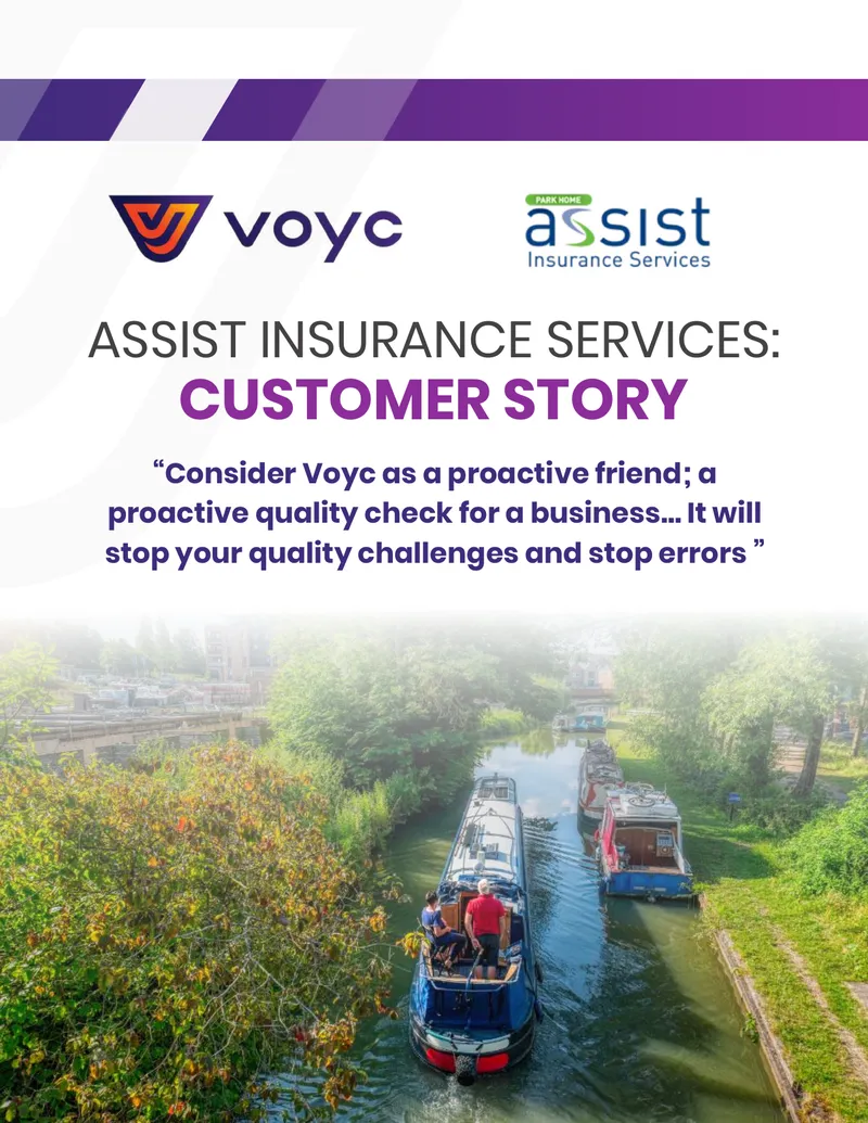 Voyc Implementation Case Study for Assist Insurance Services preview page 1
