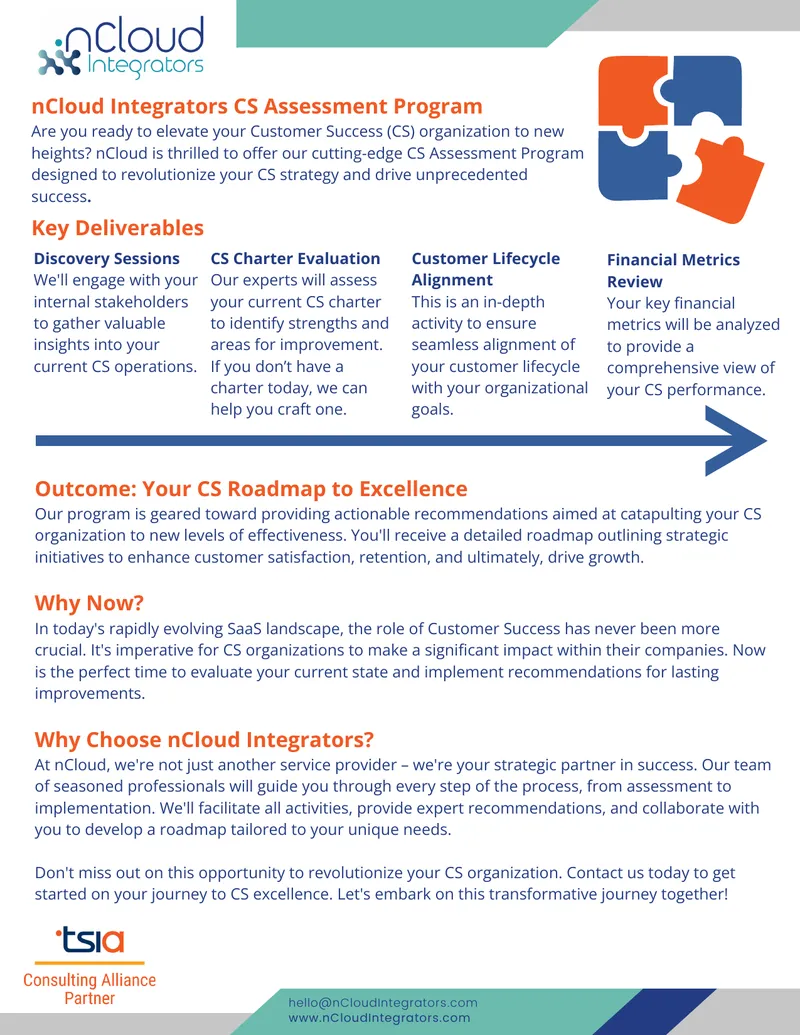 Customer Success Assessment Program Overview